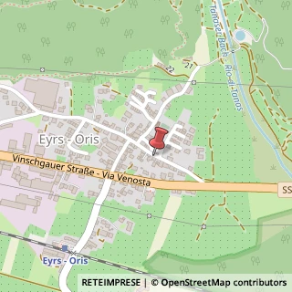 Mappa Via Moosburg, 13, 39023 Oris BZ, Italia, 39023 Lasa, Bolzano (Trentino-Alto Adige)