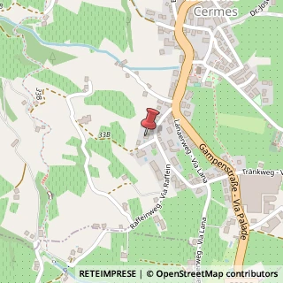 Mappa Via Raffein, 10, 39010 Cermes, Bolzano (Trentino-Alto Adige)