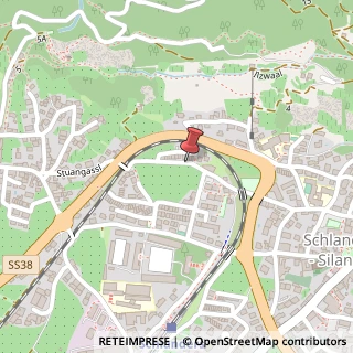 Mappa Via malaun 105, 39028 Silandro, Bolzano (Trentino-Alto Adige)