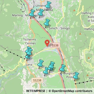 Mappa Zona industriale Eurocenter, 39011 Lana BZ, Italia (2.49692)