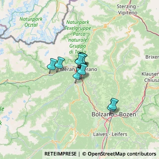 Mappa Zona industriale Eurocenter, 39011 Lana BZ, Italia (7.98909)
