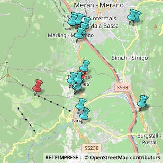 Mappa 39010 Cermes BZ, Italia (2.07316)