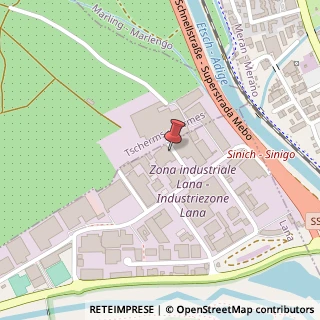 Mappa Zona Industriale, 11, 39011 Lana, Bolzano (Trentino-Alto Adige)