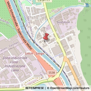 Mappa Via Rio Sinigo, 5, 39012 Merano, Bolzano (Trentino-Alto Adige)