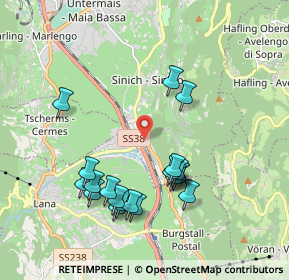 Mappa Via Carlo Abarth, 39012 Merano BZ, Italia (1.892)