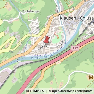 Mappa Via Principe Lancia, 127, 39043 Chiusa, Bolzano (Trentino-Alto Adige)