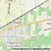 Hartă Santa Giuletta