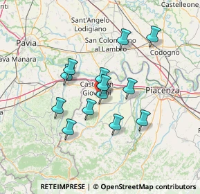 Mappa Frazione Ca' Verde, 29011 Borgonovo Val Tidone PC, Italia (11.14154)