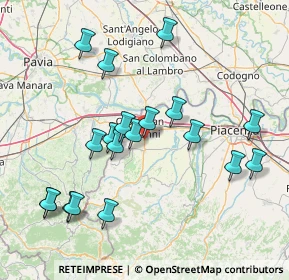 Mappa Frazione Ca' Verde, 29011 Borgonovo Val Tidone PC, Italia (16.11053)