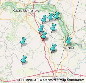 Mappa SS 31, 15040 Mirabello Monferrato AL (6.22364)