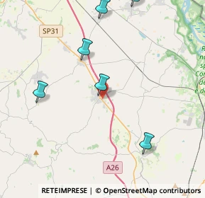 Mappa SS 31, 15040 Mirabello Monferrato AL (7.962)