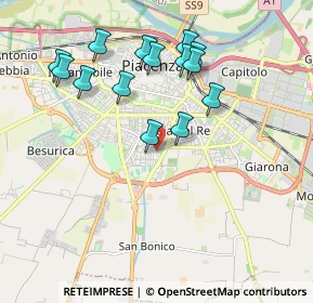 Mappa Via A. Govoni, 29122 Piacenza PC, Italia (1.92071)