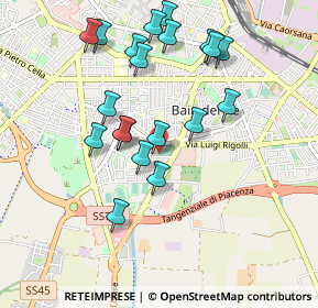 Mappa Via A. Govoni, 29122 Piacenza PC, Italia (0.942)