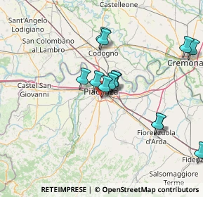 Mappa Via A. Govoni, 29122 Piacenza PC, Italia (13.89462)