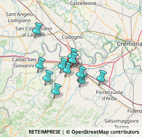 Mappa Via A. Govoni, 29122 Piacenza PC, Italia (9.82182)