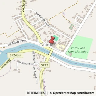Mappa Piazza dante alighieri 387, 45020 Canda, Rovigo (Veneto)
