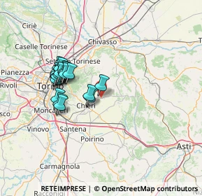 Mappa Strada Podio Gallino, 10020 Andezeno TO, Italia (12.746)