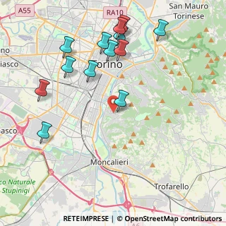Mappa Viale XXV Aprile, 10133 Torino TO, Italia (4.65615)