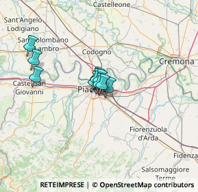 Mappa Via Renato Zani, 29122 Piacenza PC, Italia (7.69091)