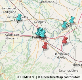 Mappa Via Renato Zani, 29122 Piacenza PC, Italia (8.86333)