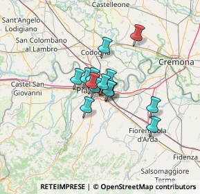 Mappa Via Div. Partigiana Piacenza, 29122 Piacenza PC, Italia (7.75286)