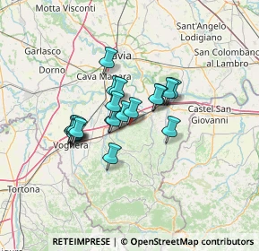 Mappa Via Mario Pozzi, 27046 Santa Giuletta PV, Italia (9.5065)