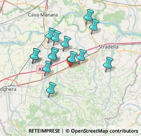 Mappa Via Mario Pozzi, 27046 Santa Giuletta PV, Italia (6.19357)