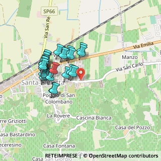 Mappa Via Mario Pozzi, 27046 Santa Giuletta PV, Italia (0.40769)