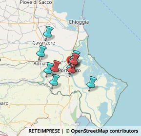 Mappa Via Dosso, 45014 Porto Viro RO, Italia (7.28917)