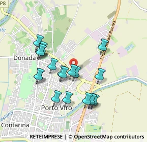 Mappa Via Dosso, 45014 Porto Viro RO, Italia (0.8655)