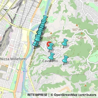Mappa Strada Comunale Val Pattonera, 10133 Torino TO, Italia (0.7055)
