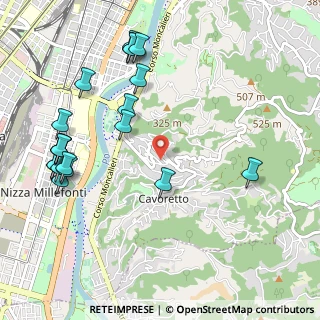 Mappa Strada Comunale Val Pattonera, 10133 Torino TO, Italia (1.257)