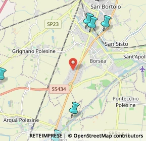 Mappa 45100 Punto 13 RO, Italia (3.68077)
