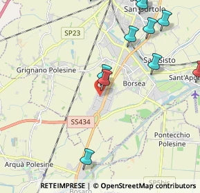 Mappa 45100 Punto 13 RO, Italia (3.00667)