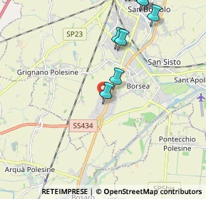 Mappa 45100 Punto 13 RO, Italia (3.44833)