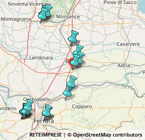 Mappa 45100 Punto 13 RO, Italia (20.1655)