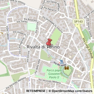 Mappa Via Umberto I, 53, 10040 Rivalta di Torino, Torino (Piemonte)