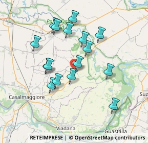 Mappa Via Commessaggio Inferiore, 46018 Sabbioneta MN, Italia (6.75188)