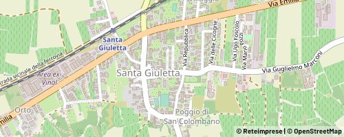 Mappa Santa Giuletta