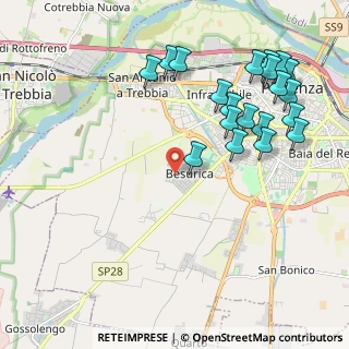Mappa Via Giovanni Bartoli, 29121 Piacenza PC, Italia (2.3825)