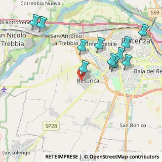 Mappa Via Giovanni Bartoli, 29121 Piacenza PC, Italia (2.26545)