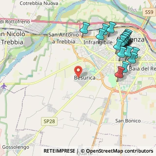 Mappa Via Giovanni Bartoli, 29121 Piacenza PC, Italia (2.739)