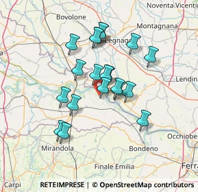 Mappa 46020 Carbonara di Po MN, Italia (11.537)