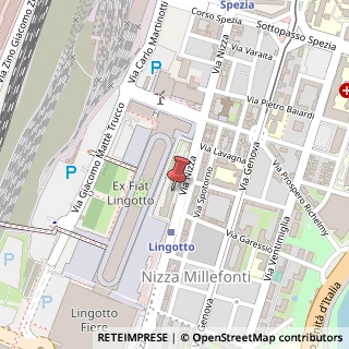 Mappa Via Nizza, 250, 10126 Torino, Torino (Piemonte)