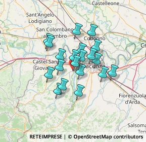 Mappa Via dell' Industria, 29010 Gragnano Trebbiense PC, Italia (9.706)