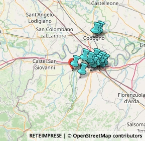 Mappa Via dell' Industria, 29010 Gragnano Trebbiense PC, Italia (9.63625)
