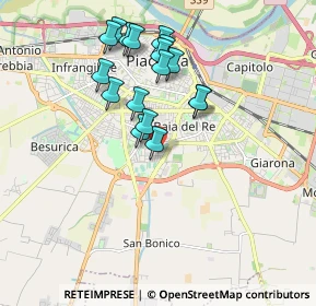 Mappa Via Bartolomeo Bagarotti, 29122 Piacenza PC, Italia (1.69118)