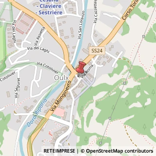 Mappa Via Rolland Faure, 4, 10056 Oulx, Torino (Piemonte)