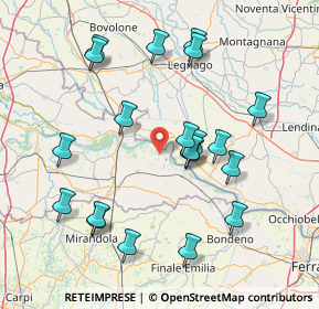 Mappa Via C. Battisti, 46020 Carbonara di Po MN, Italia (16.231)