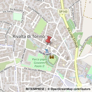 Mappa Via Umberto I, 5, 10040 Rivalta di Torino, Torino (Piemonte)